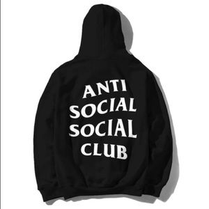Anti Social Social Club Black Hoodie